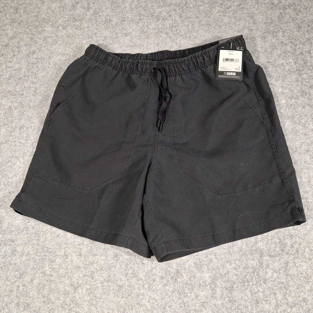 DSG Rec Shorts Mens Small Black 6 Inch Inseam Elastic Waist Activewear
